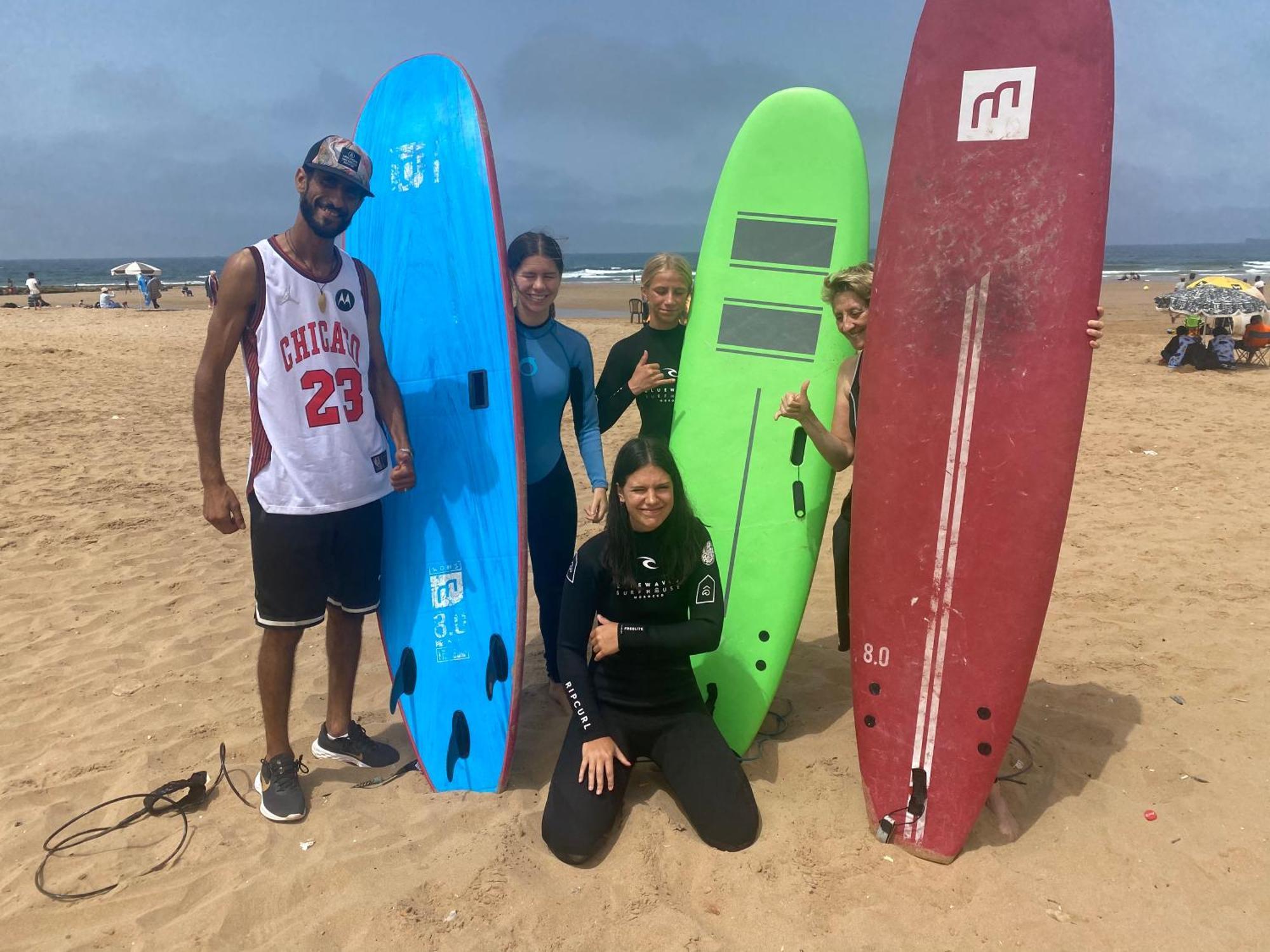 Отель Red Carpet Surf Camp Sea, Mountain & Garden Escape Tamraght Экстерьер фото